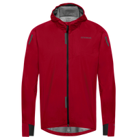 GOREWEAR跑步夹克goretex黑标防水透气防风舒适低碳跑步夹克男款 CONCURVE GTX JACKET --红色 S