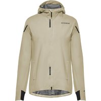 GOREWEAR跑步夹克goretex黑标防水透气防风舒适低碳跑步夹克男款 CONCURVE GTX JACKET -- 米色 L