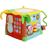 谷雨六面体儿童手拍鼓婴儿玩具幼儿宝宝鼓新生儿 谷雨六面体手拍鼓