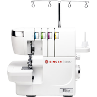 胜家(SINGER)SE017家用锁边机110W吃厚2/3/4线锁边/密拷1300大功率