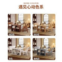 中伟书桌可储物客厅大长书桌工作办公工作台书法桌1.2*0.8m单桌升级款