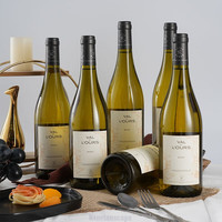 WINELANSCAPE 拉菲雾禾山谷霞多丽干白葡萄酒 法国南法奥克产区红酒 750mL*2礼盒装