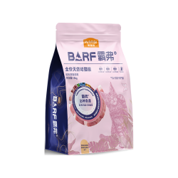 麦富迪 BARF霸弗生骨肉主食冻干双拼猫粮 鸡肉配方1.8kg