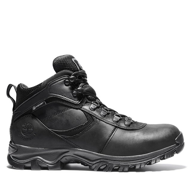 Timberland 男士登山鞋耐磨减震及踝户外靴 黑色Black Full Grain