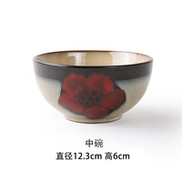 玉泉家用陶瓷饭碗个人陶瓷碗餐具日式面碗釉下彩精致碗