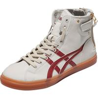 亚瑟士ASICS男鞋时尚运动休闲鞋高帮舒适百搭运动鞋 DOUBLE CLUTCH 烟灰色/红色 39.5