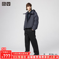 优衣库【加购】合作款男装宽松彩色长裤水洗产品休闲裤裤子479824 09 黑色 29 /165/74A