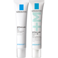 理肤泉清痘精华套装(K乳+DUO+M乳) 改善痘肌淡印祛黑头护肤品11.11