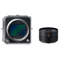  HASSELBLAD/哈苏 中画幅无反数码相机套机+XCD 4/28P轻便广角街拍镜头