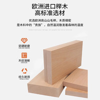 榉美实木床榉木榻榻米单人床小户型无靠背床无床头排骨架床 白色床【无床头】【榉木】 1.8m*1.9m