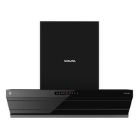 樱花(SAKURA)欧式家用顶侧一体抽油烟机29立方大吸力1300pa直流变频低噪智能挥手智控烟灶联动CXW-268-JKE01