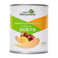 美果树法式栗子蓉栗子泥果茸板栗馅面包蛋糕烘焙原料商用果酱罐头