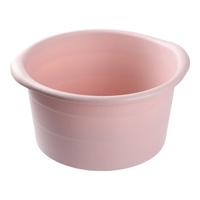 百易特 泡脚盆泡脚桶按摩足浴好物过小腿保温养生加厚大洗脚桶洗脚盆家用 粉色