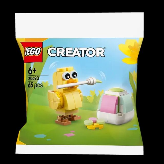 LEGO 乐高 积木30690复活节彩蛋涂绘之乐