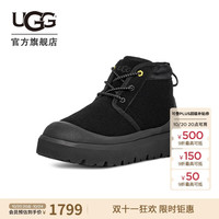 UGG 男女同款厚底纽姆休闲短靴 1143991BBLC
