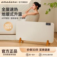 Amadana 日本Amadana艾曼达取暖器家用全屋电暖气暖风机节能省电踢脚线