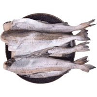 春之卉瑾速冻无头鳕鱼新鲜明太鱼冷冻去头去内脏狭鳕鱼整条深海鳕鱼 2斤 实惠装