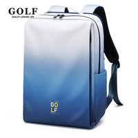 高尔夫(GOLF)双肩包男士运动背包女休闲旅行书包防泼水通勤出游背包【Q】 款式3-浅蓝