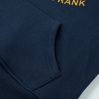 大嘴猴（paul frank）童装儿童加绒套装2025冬季款舒适保暖休闲运动中大童时尚厚款套装 193F藏青 110