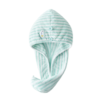 蕉内（Bananain）蕉内绒绒520Home女士7A抗菌秒吸动物城珊瑚绒干发帽-波浪-雪鸮 【7A】波浪-雪鸮