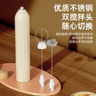 打奶泡器咖啡起泡器手持电动搅拌棒牛奶泡奶盖打发器奶泡机打发