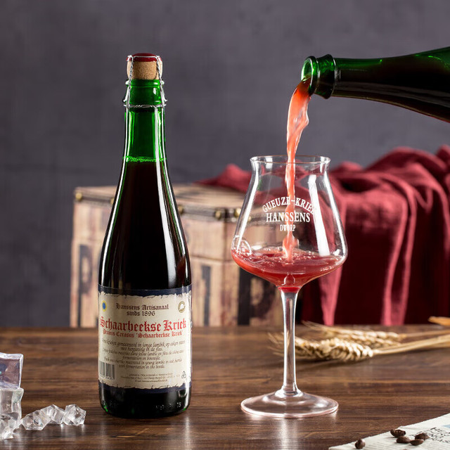 汉森 Hanssens 沙克贝斯 老克里克啤酒 375ml 单瓶装