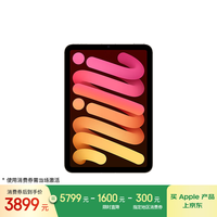 苹果 Apple iPad mini7 2024款 平板电脑（A17 Pro、256GB、5G版、星光色）