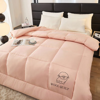 归途秋冬加厚保暖A类澳洲羊毛被100纯羊毛冬被羊绒被子保暖被芯 美羊羊-玉 180*220冬被10斤