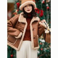 百亿补贴：KELE COCO 女士羊剪绒皮草外套