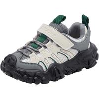 Dickies 童鞋2025跑步鞋男童登山透气休闲鞋儿童机能运动鞋 米黑 32 32 （鞋内长210mm）