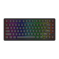 ANTGAMER 蚂蚁电竞 AGK75 81键 三模机械键盘 黑色 磁轴 RGB