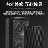 TKL 工程 无源定阻音柱+功放+一拖四话筒+8单元音柱