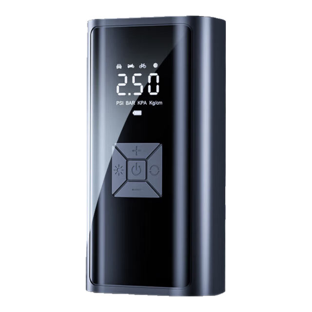 移动端、京东百亿补贴：易驹 车载充气泵无线便携式高压打气泵汽车轮胎电动打气筒车用带测胎压 德国AI芯片