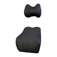 AUDETIS人体工学头枕腰靠电竞椅腰枕颈枕办公室仰睡护颈汽车护颈靠枕套装 头枕+腰枕(套装)