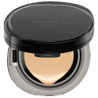 Mistine蜜丝婷雾光精华气垫粉霜LF110(限定黑)13g*2【临期清仓】