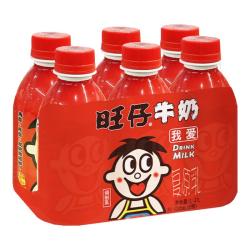 旺旺 旺仔牛奶245ml*6瓶 原味儿童早餐奶