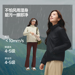 蕉下（beneunder）气绒服立领轻量保暖防风秋冬女士气绒外套显瘦舒适 藕荷粉 S