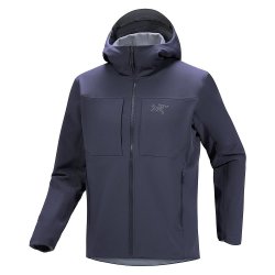 始祖鸟 ARC TERYX始祖鸟 GAMMA MX HOODY 防风 男子 软壳夹克 BLACK