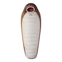 NatureHike挪客户外雪鸟木乃伊羽绒睡袋保暖被超轻便携秋冬户外露营登山野营过夜 SP1000/烟褐/L