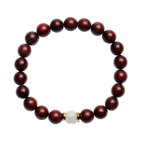 月印百川  小叶紫檀手串 时尚经典佛珠念珠盘玩手链 约8mm 灵动款