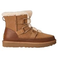 UGG秋季女士时尚舒适保暖系带平底拉链休闲短筒雪地靴1174574