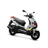 PEUGEOT 标致 Speedfight4+ 150cc 水冷运动踏板摩托车 勒芒灰/碳晶黑