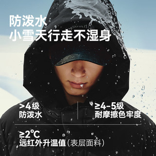 京东京造【众筹首发】白鹅绒服短款羽绒服男女同款冬季外套 曜石黑 XL 曜石黑 -短款