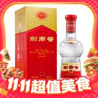 PLUS会员：剑南春 水晶剑 浓香型 年份随机 52度 500mL 6瓶 非原箱发货