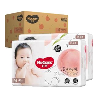 好奇 铂金装小桃裤纸尿裤M92片(6-11kg)中号尿不湿