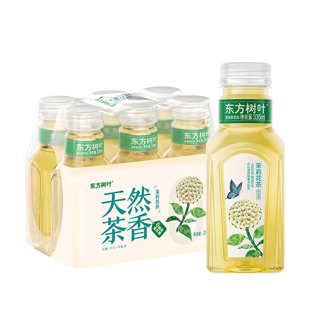 农夫山泉 东方树叶 茉莉花茶 335ml*6瓶