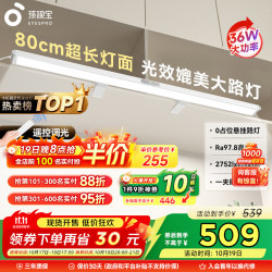 孩视宝 全光谱书桌大路灯护眼灯 无底座台灯护眼学习灯 读写阳光灯 大路灯光效G-36W