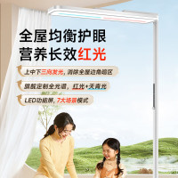 孩视宝 大路灯立式护眼灯学习智能台灯全光谱红光学习落地钢琴灯 200W【E7顶配款