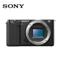 索尼 SONY ZV-E10 APS-C画幅 微单相机 黑色 单机身