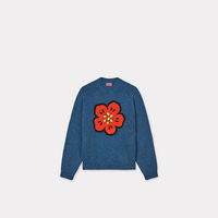 KENZO 25秋冬 男士BOKE海棠花经典版型套头针织衫 67 M